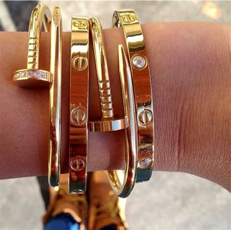 cartier bracelet look alike.